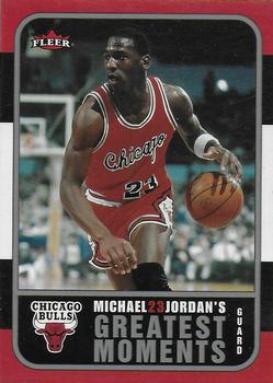 2006-07 Fleer - Jordan's Greatest Moments #MJ-2 Michael Jordan Front