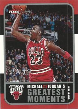 2006-07 Fleer - Jordan's Greatest Moments #MJ-4 Michael Jordan Front