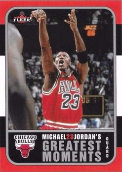 2006-07 Fleer - Jordan's Greatest Moments #MJ-10 Michael Jordan Front
