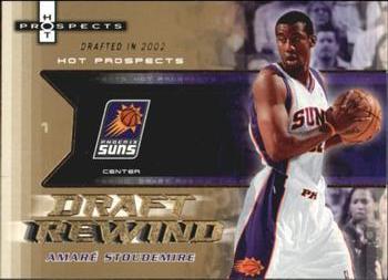 2006-07 Fleer Hot Prospects - Draft Rewind #DR-AS Amare Stoudemire Front