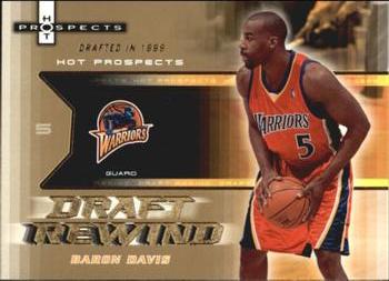 2006-07 Fleer Hot Prospects - Draft Rewind #DR-BD Baron Davis Front