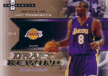 2006-07 Fleer Hot Prospects - Draft Rewind #DR-BR Kobe Bryant Front
