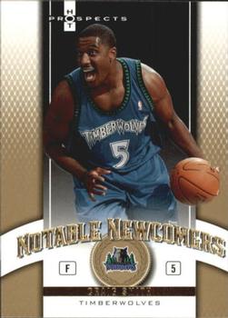 2006-07 Fleer Hot Prospects - Notable Newcomers #NN-CS Craig Smith Front