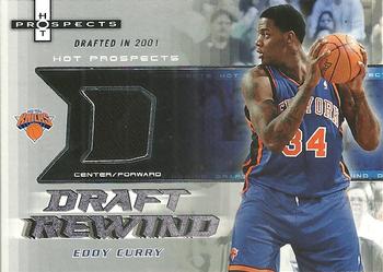 2006-07 Fleer Hot Prospects - Draft Rewind Memorabilia #DR-EC Eddy Curry Front