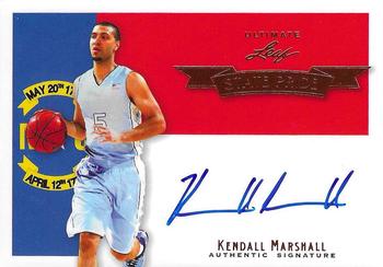2012 Leaf Ultimate Draft - State Pride #SP-KM2 Kendall Marshall Front