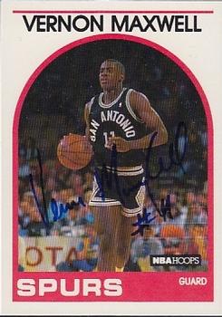 2012-13 Hoops - 89-90 Buyback Autographs #271 Vernon Maxwell Front