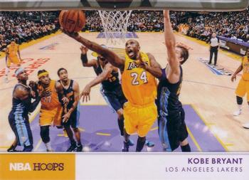 2012-13 Hoops - Action Photos #1 Kobe Bryant Front
