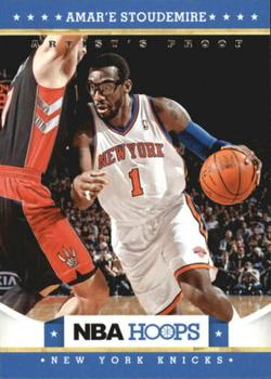 2012-13 Hoops - Artist's Proofs #15 Amare Stoudemire Front