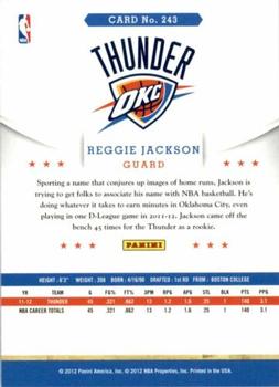 2012-13 Hoops - Artist's Proofs #243 Reggie Jackson Back