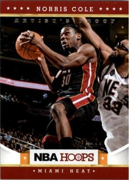 2012-13 Hoops - Artist's Proofs #247 Norris Cole Front