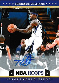 2012-13 Hoops - Autographs #214 Terrence Williams Front