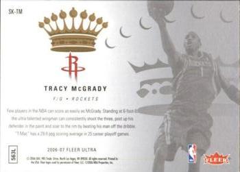 2006-07 Ultra - Scoring Kings #SK-TM Tracy McGrady Back