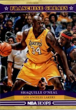 2012-13 Hoops - Franchise Greats #3 Shaquille O'Neal Front