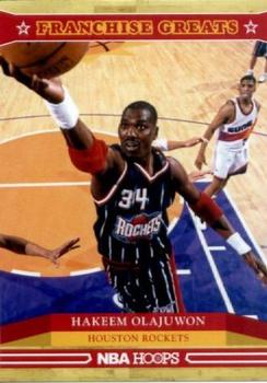 2012-13 Hoops - Franchise Greats #15 Hakeem Olajuwon Front
