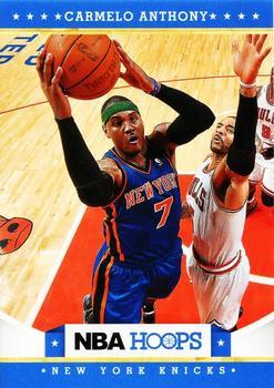 2012-13 Hoops - Glossy #16 Carmelo Anthony Front