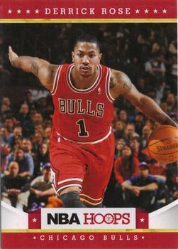 2012-13 Hoops - Glossy #75 Derrick Rose Front