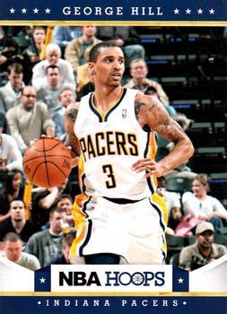2012-13 Hoops - Glossy #98 George Hill Front