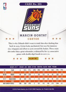2012-13 Hoops - Glossy #205 Marcin Gortat Back