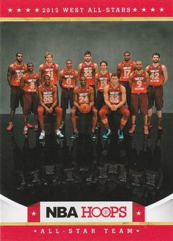 2012-13 Hoops - Glossy #295 2012 West All-Stars Front