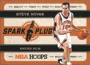 2012-13 Hoops - Spark Plugs #7 Steve Novak Front