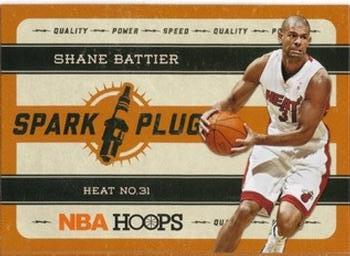 2012-13 Hoops - Spark Plugs #9 Shane Battier Front