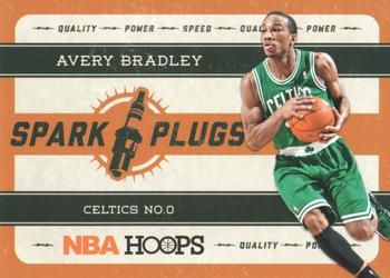 2012-13 Hoops - Spark Plugs #20 Avery Bradley Front