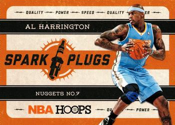 2012-13 Hoops - Spark Plugs #11 Al Harrington Front