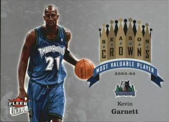 2006-07 Ultra - Season Crowns #SC-KG Kevin Garnett Front