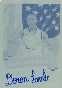 2012-13 Leaf Signature Series - All-American Printing Plates Cyan #AA-DL2 Doron Lamb Front