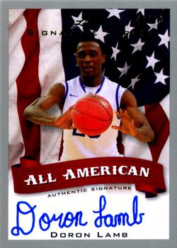 2012-13 Leaf Signature Series - All-American Silver #AA-DL2 Doron Lamb Front