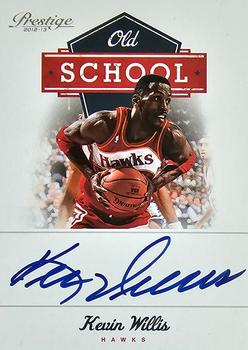 2012-13 Panini Prestige - Old School Signatures #15 Kevin Willis Front