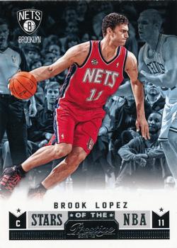 2012-13 Panini Prestige - Stars of the NBA #19 Brook Lopez Front