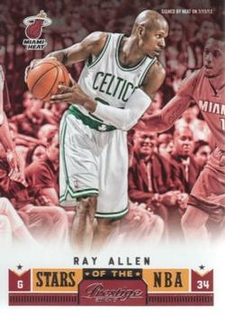 2012-13 Panini Prestige - Stars of the NBA #24 Ray Allen Front