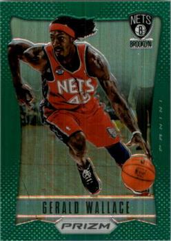 2012-13 Panini Prizm - Prizms Green #87 Gerald Wallace Front