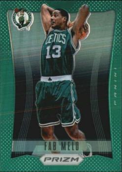 2012-13 Panini Prizm - Prizms Green #259 Fab Melo Front