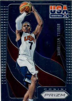 2012-13 Panini Prizm - USA Basketball #4 Russell Westbrook Front