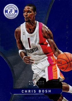2012-13 Panini Totally Certified - Totally Blue #30 Chris Bosh Front