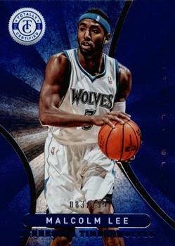2012-13 Panini Totally Certified - Totally Blue #50 Malcolm Lee Front