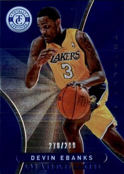 2012-13 Panini Totally Certified - Totally Blue #60 Devin Ebanks Front