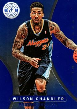 2012-13 Panini Totally Certified - Totally Blue #65 Wilson Chandler Front