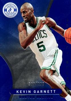 2012-13 Panini Totally Certified - Totally Blue #72 Kevin Garnett Front