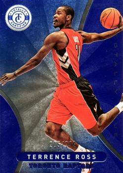 2012-13 Panini Totally Certified - Totally Blue #73 Terrence Ross Front