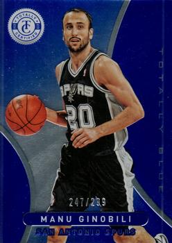 2012-13 Panini Totally Certified - Totally Blue #80 Manu Ginobili Front