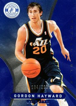 2012-13 Panini Totally Certified - Totally Blue #95 Gordon Hayward Front