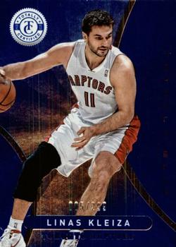2012-13 Panini Totally Certified - Totally Blue #123 Linas Kleiza Front