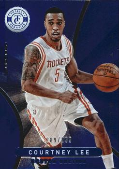 2012-13 Panini Totally Certified - Totally Blue #127 Courtney Lee Front
