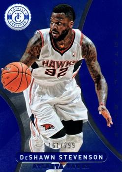 2012-13 Panini Totally Certified - Totally Blue #143 DeShawn Stevenson Front