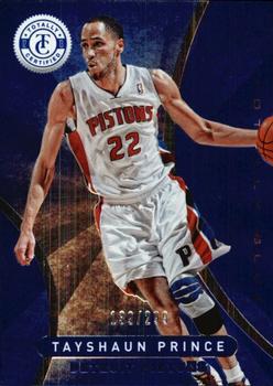 2012-13 Panini Totally Certified - Totally Blue #165 Tayshaun Prince Front