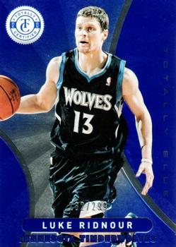 2012-13 Panini Totally Certified - Totally Blue #170 Luke Ridnour Front
