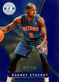 2012-13 Panini Totally Certified - Totally Blue #184 Rodney Stuckey Front